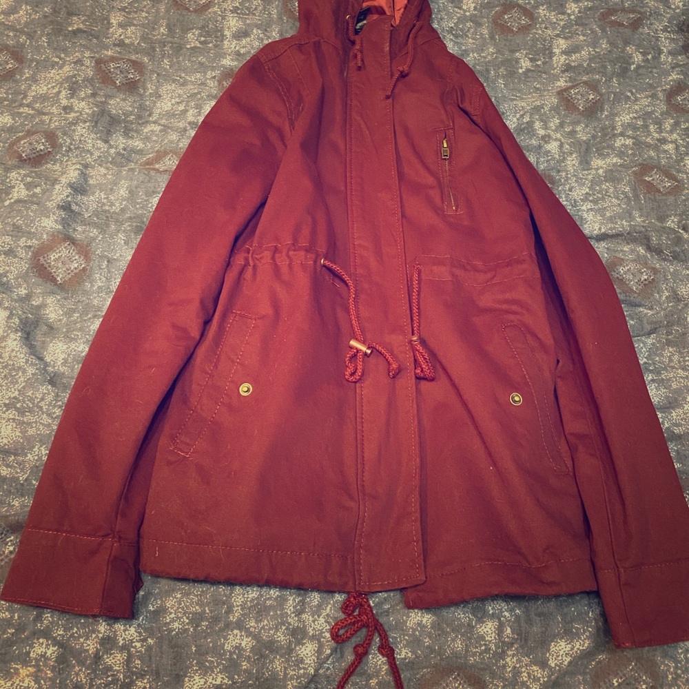 Fall Burgundy jacket